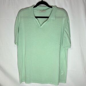 ROSSOPURO Men’s Polo Sz L